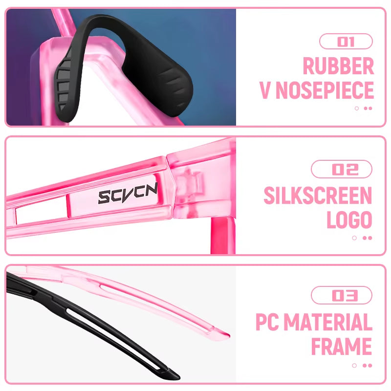 Cycling Glasses Cycling Sunglasses Eyepieces Bicycle Eyewear UV400 Sports MTB Outdoor Bike Goggles Sunglasses Equipment