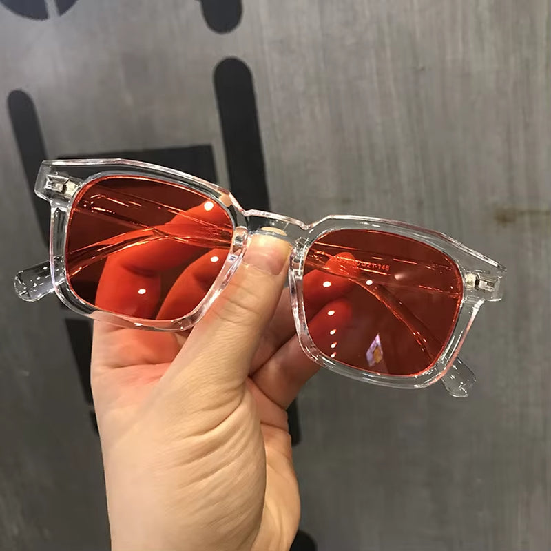 2020 Brand High-Quality New Polygon Meter Nail Square Sunglasses Fashion Men Hip Hop Glasses Retro Sunglasses Women