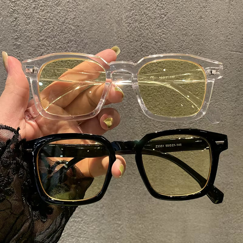 2020 Brand High-Quality New Polygon Meter Nail Square Sunglasses Fashion Men Hip Hop Glasses Retro Sunglasses Women