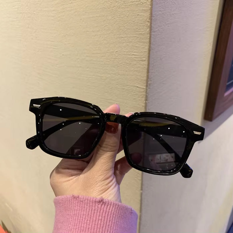 2020 Brand High-Quality New Polygon Meter Nail Square Sunglasses Fashion Men Hip Hop Glasses Retro Sunglasses Women